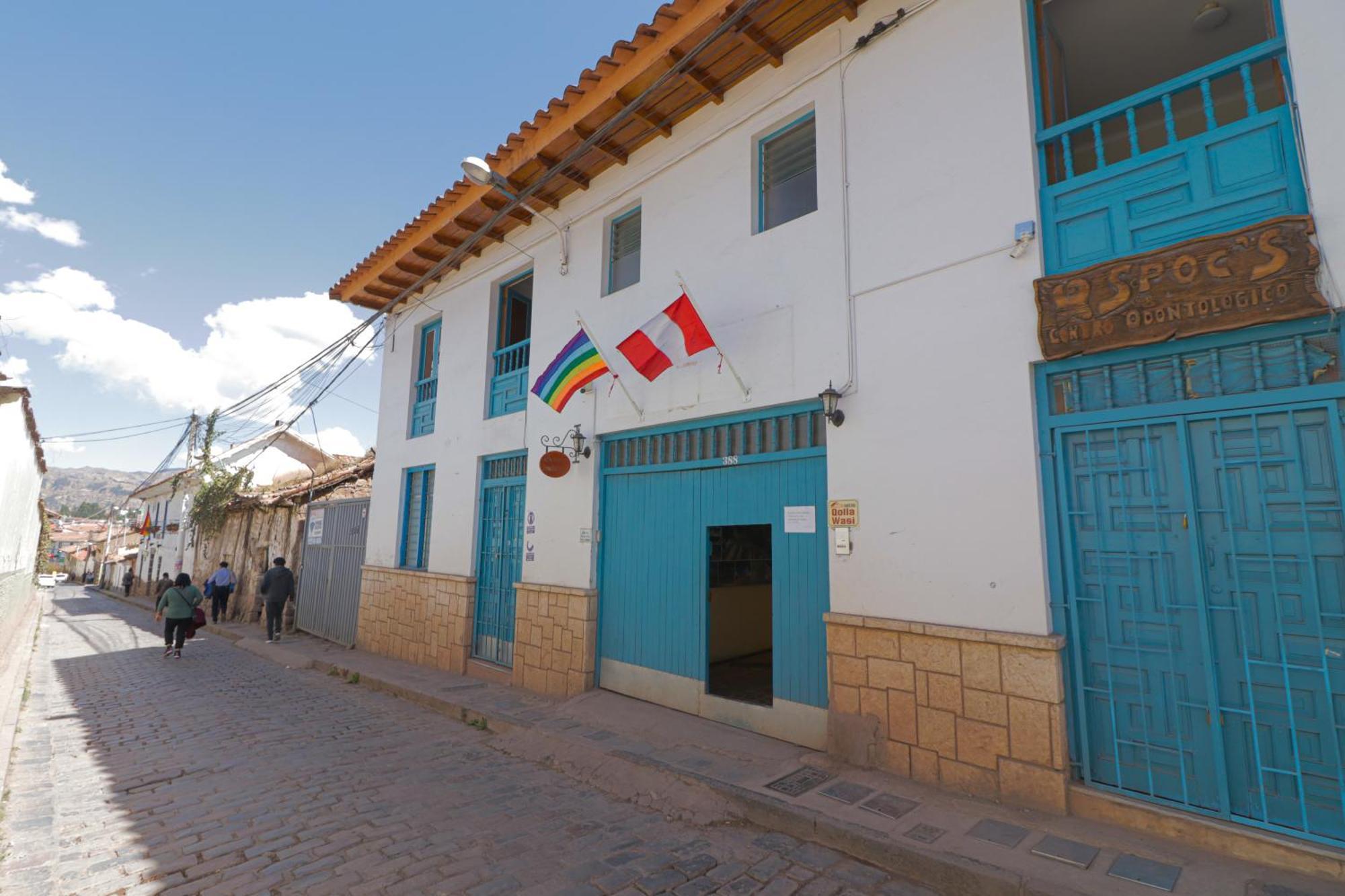 Cusco Hawka Inka Hostal Hotel Buitenkant foto