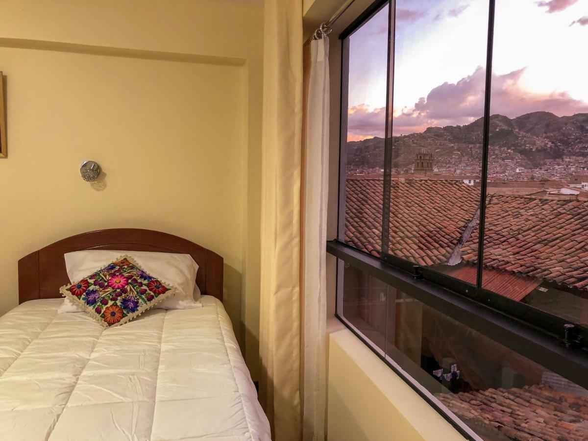 Cusco Hawka Inka Hostal Hotel Buitenkant foto